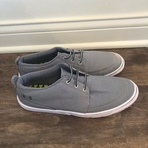 Men’s grey under armour casual shoes size 10
